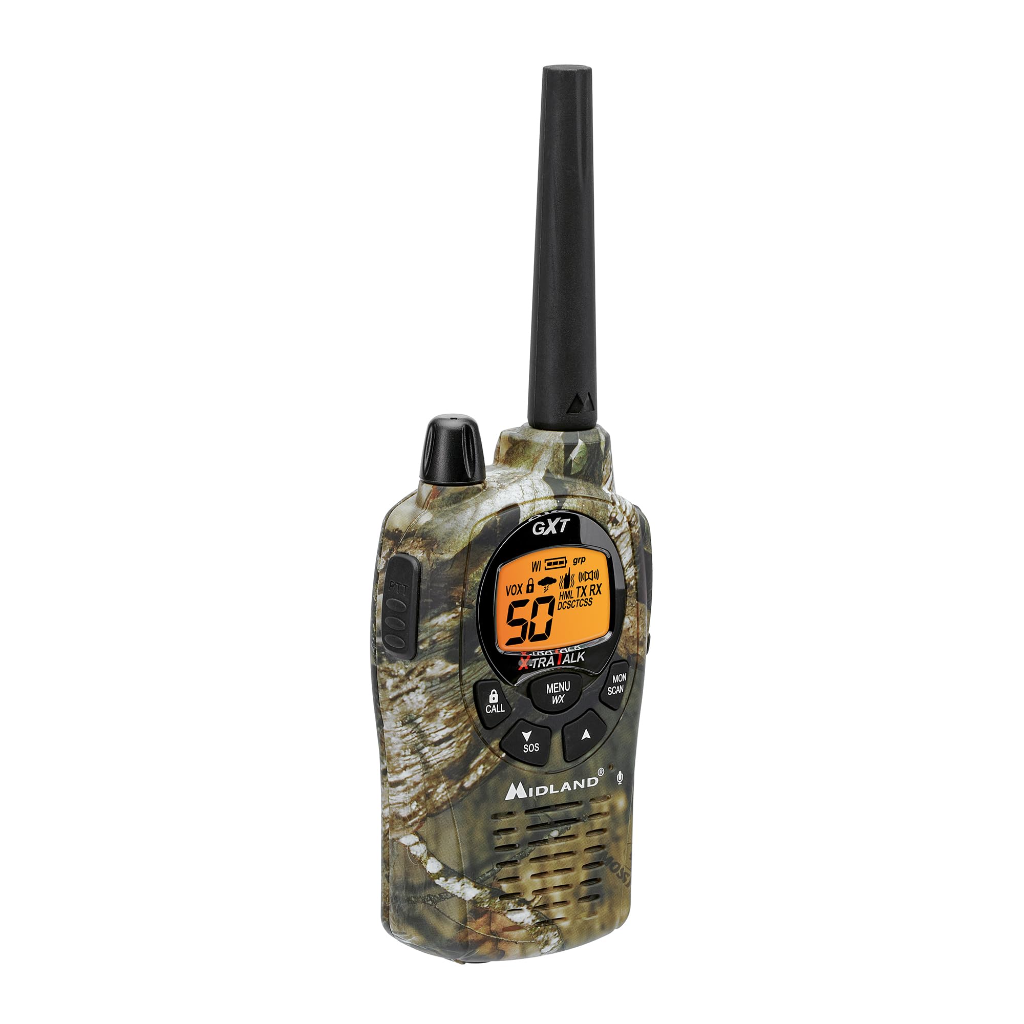 Midland GXT1050VP4 GMRS Radios - 4 Pack Bundle w/Headsets and Chargers - Image 5